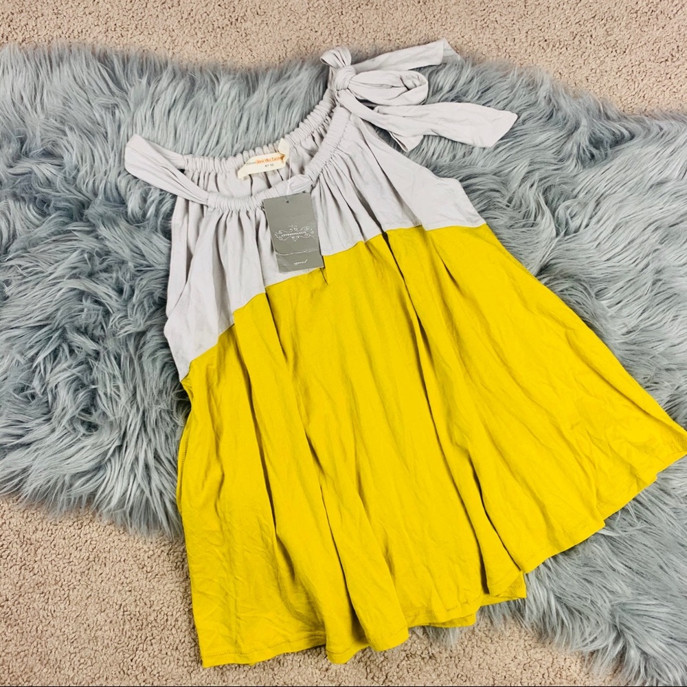 Anthropology color block top